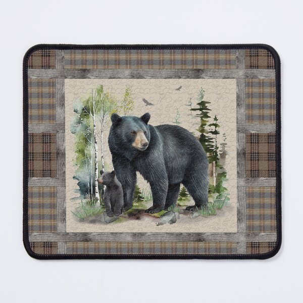 Item preview, Plaid Bear Quilt A designed and sold by Jean Plout.