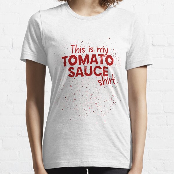 red sauce shirt