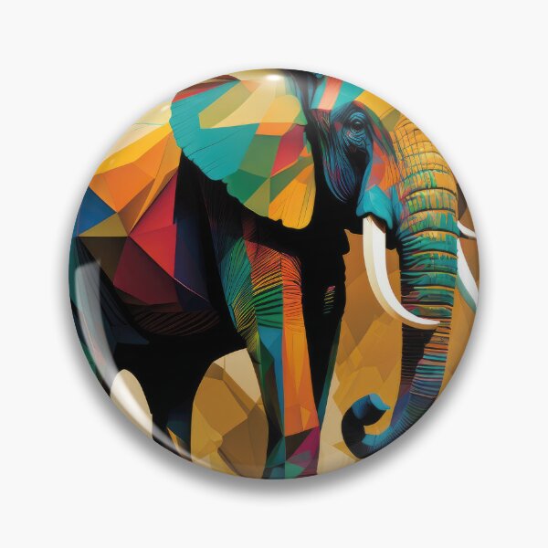 Item preview, Explore Simplistic & Minimalistic African Elephant Art designed and sold by ArtificialGenes.