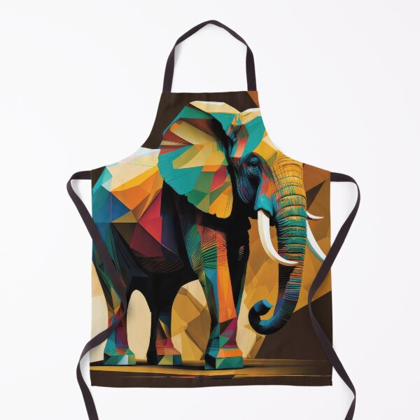 Item preview, Explore Simplistic & Minimalistic African Elephant Art designed and sold by ArtificialGenes.