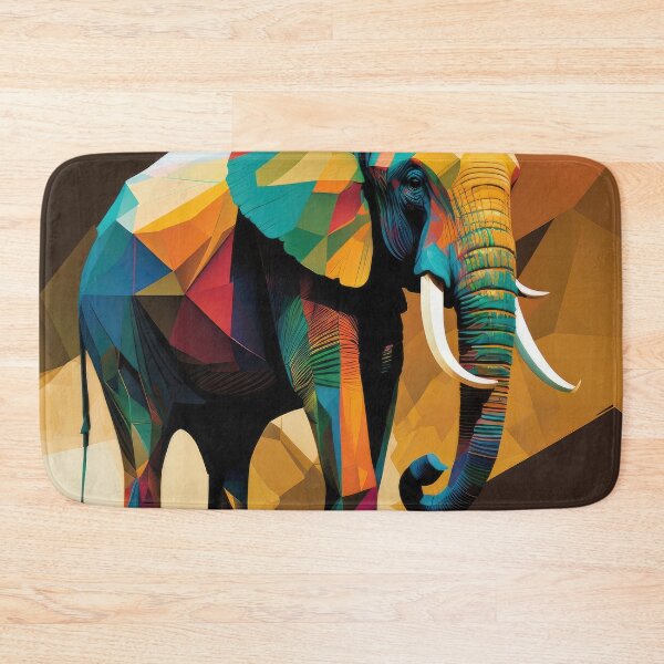 Item preview, Explore Simplistic & Minimalistic African Elephant Art designed and sold by ArtificialGenes.