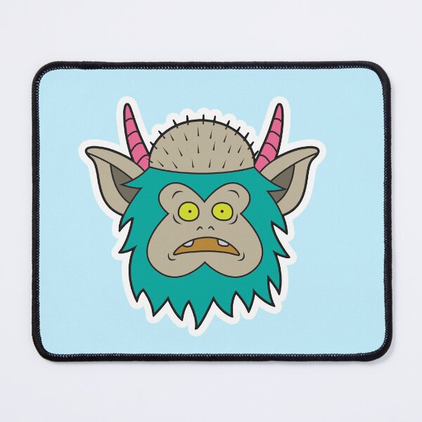 Item preview, MUNSTA - Surprised Olive Monster designed and sold by OWLSTANDING.