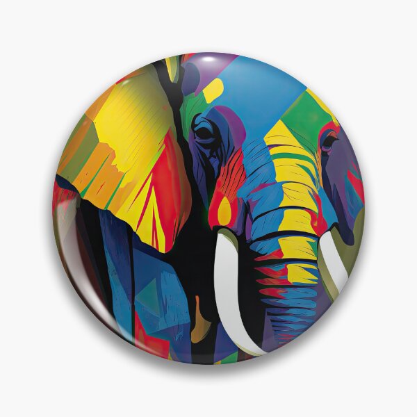 Item preview, Explore Simplistic & Minimalistic African Elephant Art designed and sold by ArtificialGenes.