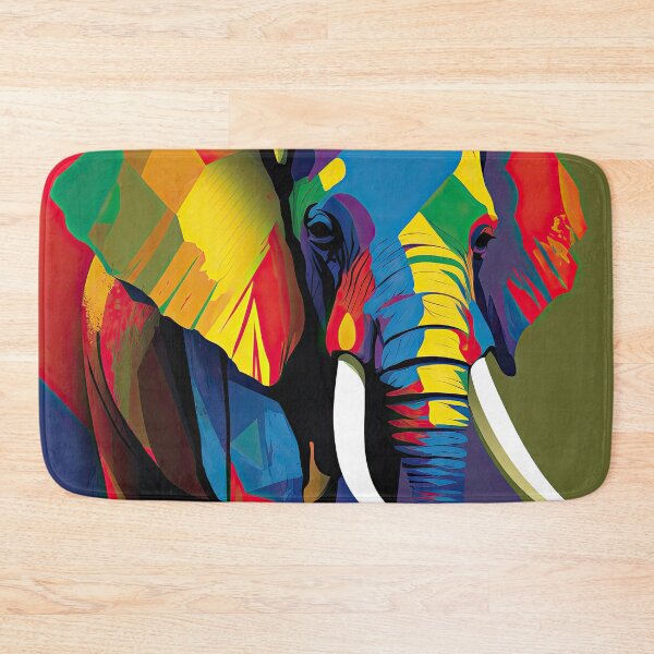 Item preview, Explore Simplistic & Minimalistic African Elephant Art designed and sold by ArtificialGenes.