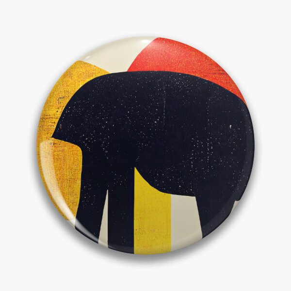 Item preview, Explore Simplistic & Minimalistic African Elephant Art designed and sold by ArtificialGenes.