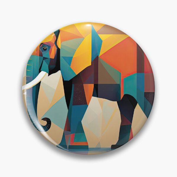 Item preview, Explore Simplistic & Minimalistic African Elephant Art designed and sold by ArtificialGenes.