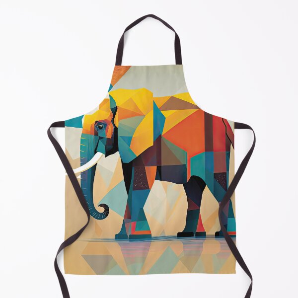 Item preview, Explore Simplistic & Minimalistic African Elephant Art designed and sold by ArtificialGenes.