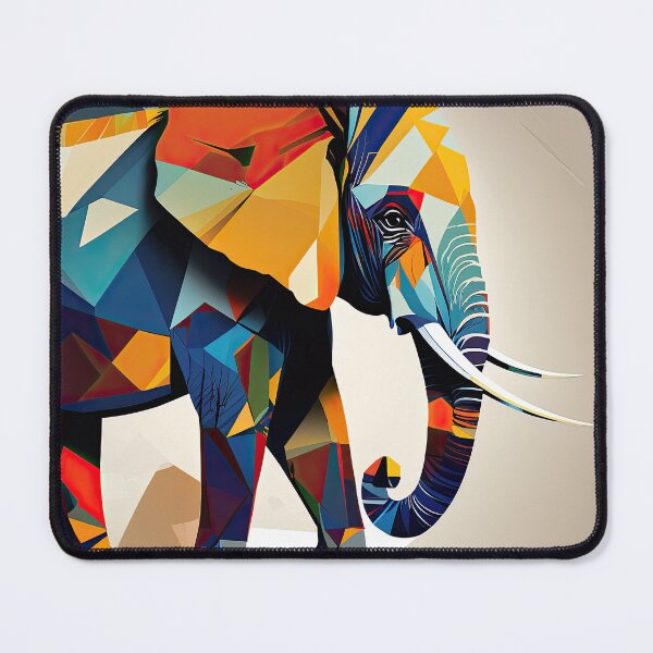 Item preview, Explore Simplistic & Minimalistic African Elephant Art designed and sold by ArtificialGenes.