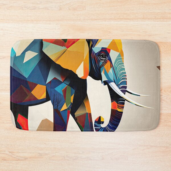 Item preview, Explore Simplistic & Minimalistic African Elephant Art designed and sold by ArtificialGenes.