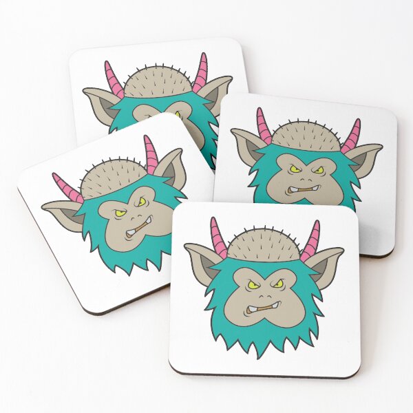 Item preview, MUNSTA - Angry Olive Monster designed and sold by OWLSTANDING.