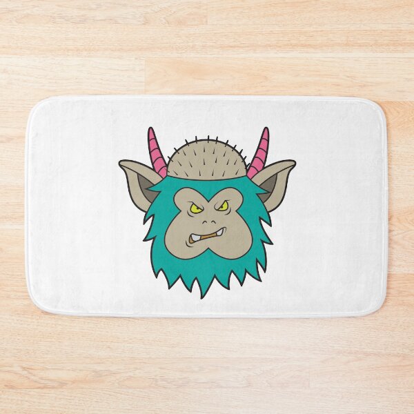 Item preview, MUNSTA - Angry Olive Monster designed and sold by OWLSTANDING.