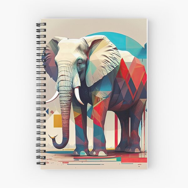 Item preview, Explore Simplistic & Minimalistic African Elephant Art designed and sold by ArtificialGenes.