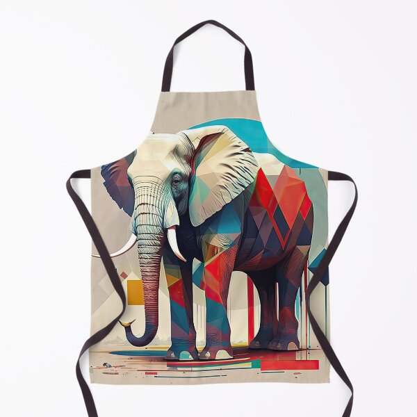 Item preview, Explore Simplistic & Minimalistic African Elephant Art designed and sold by ArtificialGenes.