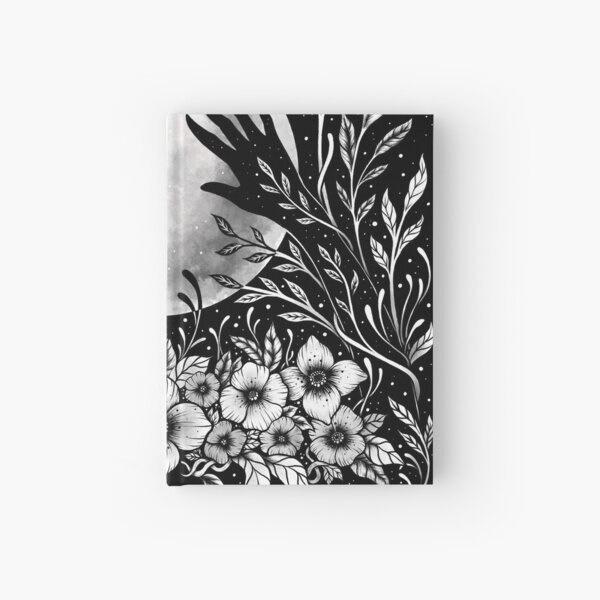 Item preview, Updated-Moon Flowers Luna Calendar 2024 designed and sold by episodicDrawing.