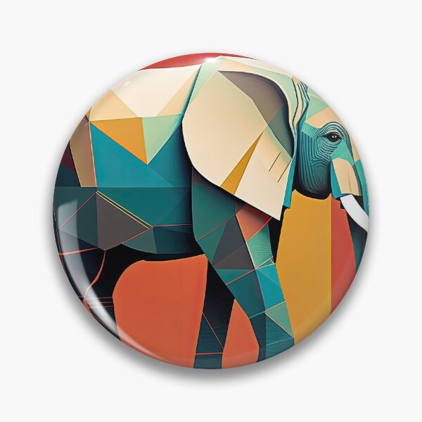 Item preview, Explore Simplistic & Minimalistic African Elephant Art designed and sold by ArtificialGenes.