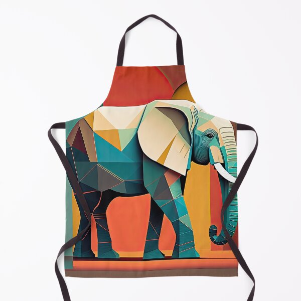 Item preview, Explore Simplistic & Minimalistic African Elephant Art designed and sold by ArtificialGenes.