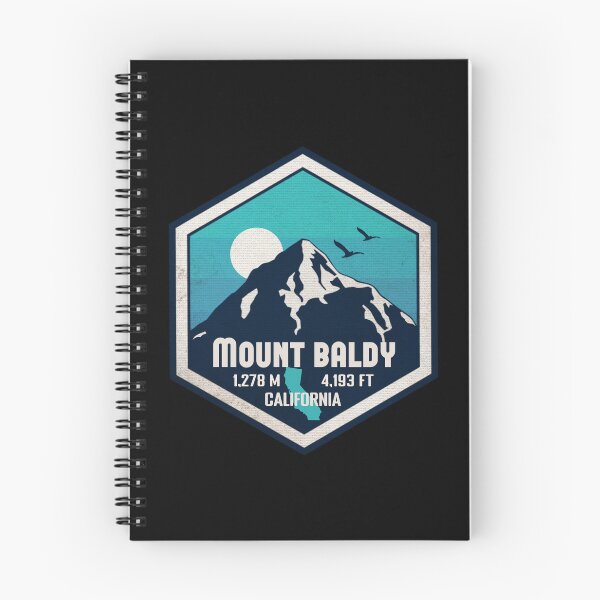 Item preview, Mount Baldy California Retro - CA Badge Camping Hiking Outdoor Adventure designed and sold by mountainfad.