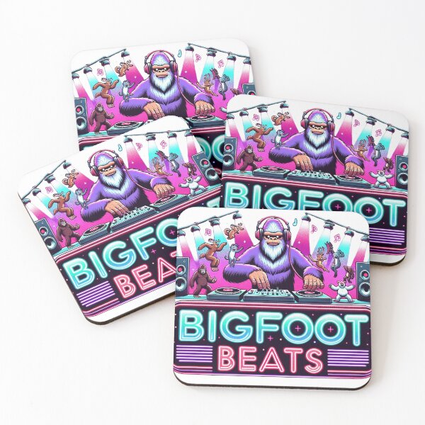 Item preview, Bigfoot's Gigantic Footprint - Sasquatch Wilderness Art designed and sold by The-Library.