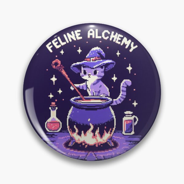 Item preview, Purple Cat Alchemy designed and sold by FoxOfPixels.