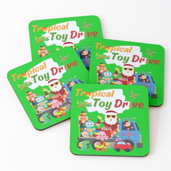 Aperçu de l'œuvre COLLECTE DE JOUETS Tropicaux créée et vendue par MPC-Mince-Pies.
