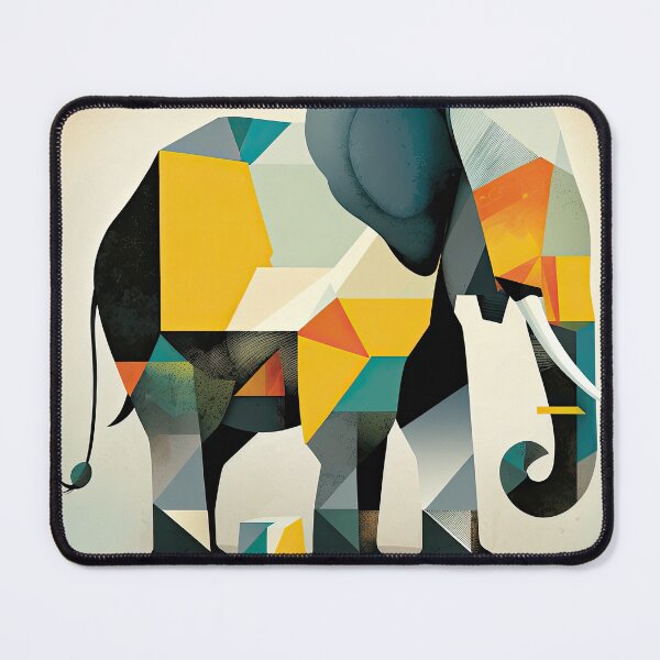 Item preview, Explore Simplistic & Minimalistic African Elephant Art designed and sold by ArtificialGenes.