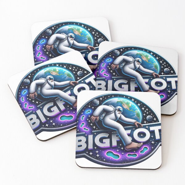 Item preview, Bigfoot's Enormous Footprint - Sasquatch Wilderness Art designed and sold by The-Library.