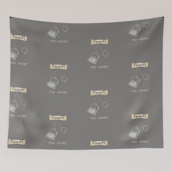 Item preview, Favorite Tea Shirt designed and sold by misslizzyspin.