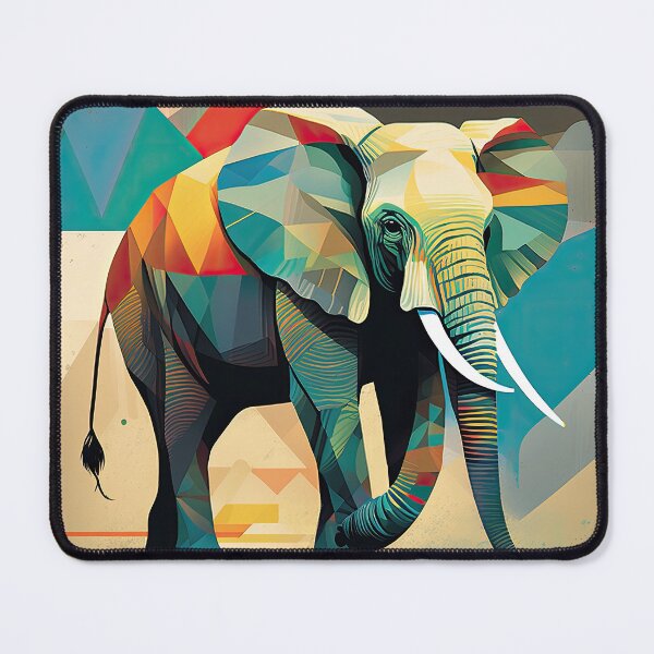 Item preview, Explore Simplistic & Minimalistic African Elephant Art designed and sold by ArtificialGenes.