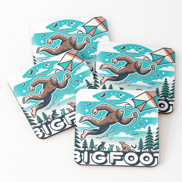 Item preview, Bigfoot's Massive Footprint - Sasquatch Wilderness Art designed and sold by The-Library.