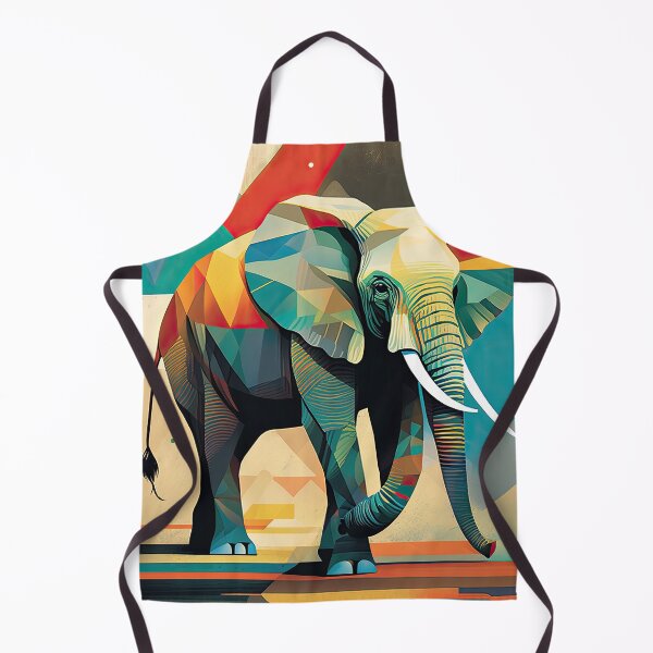 Item preview, Explore Simplistic & Minimalistic African Elephant Art designed and sold by ArtificialGenes.