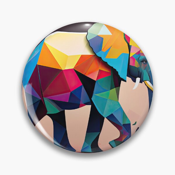 Item preview, Explore Simplistic & Minimalistic African Elephant Art designed and sold by ArtificialGenes.