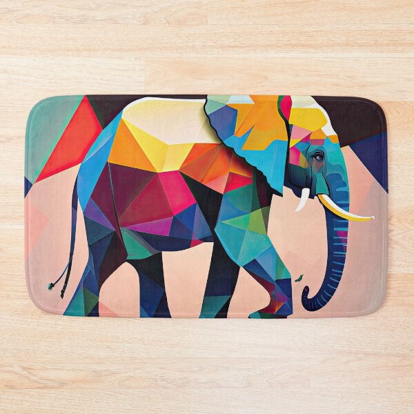 Item preview, Explore Simplistic & Minimalistic African Elephant Art designed and sold by ArtificialGenes.