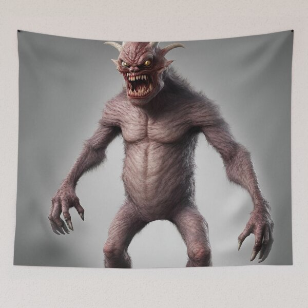 Item preview,  Creature with horns designed and sold by StyleSketch.