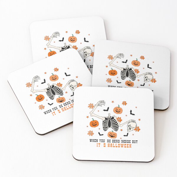 Item preview, When You're Dead Inside But It's Halloween designed and sold by CreativeTag.