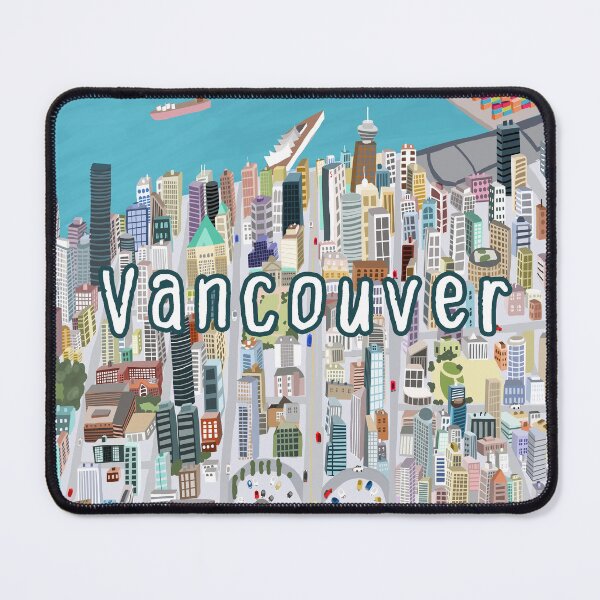 Item preview, Vancouver, Canada Illustrated By Artist Carla Daly designed and sold by Carla Daly.
