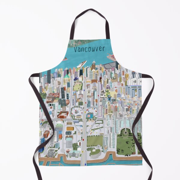 Item preview, Vancouver, Canada Illustrated By Artist Carla Daly designed and sold by Carla Daly.