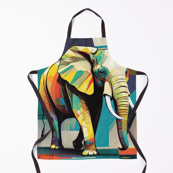 Item preview, Explore Simplistic & Minimalistic African Elephant Art designed and sold by ArtificialGenes.