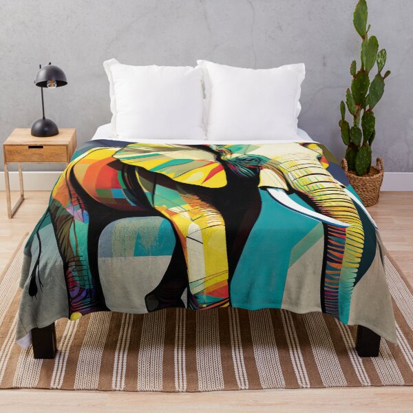 Item preview, Explore Simplistic & Minimalistic African Elephant Art designed and sold by ArtificialGenes.