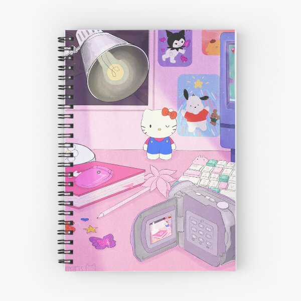 Item preview, Cute 90s Aesthetic Desk Setup designed and sold by abunnypunnyarts.