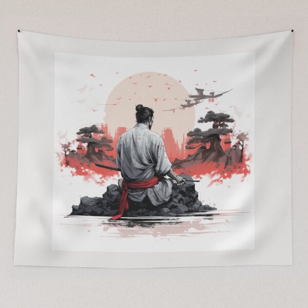 Item preview, Sunset Samurai Valley designed and sold by GrinGalore.