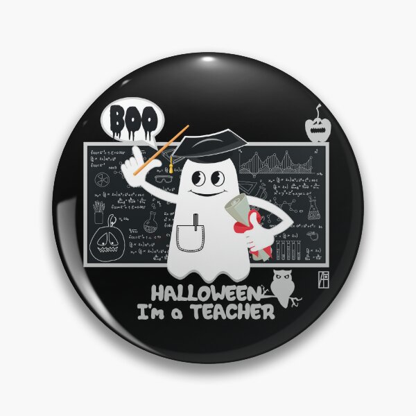 Item preview, BOO Teacher dressed as a GHOST - cute Halloween designed and sold by ArtProjectShop.