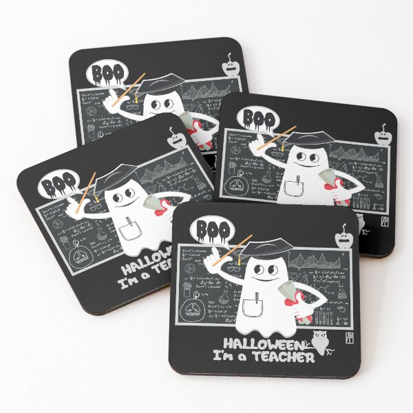 Item preview, BOO Teacher dressed as a GHOST - cute Halloween designed and sold by ArtProjectShop.