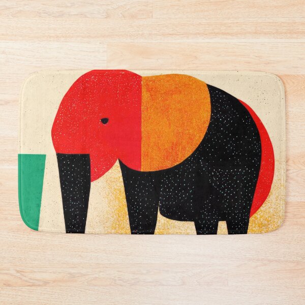 Item preview, Explore Simplistic & Minimalistic African Elephant Art designed and sold by ArtificialGenes.