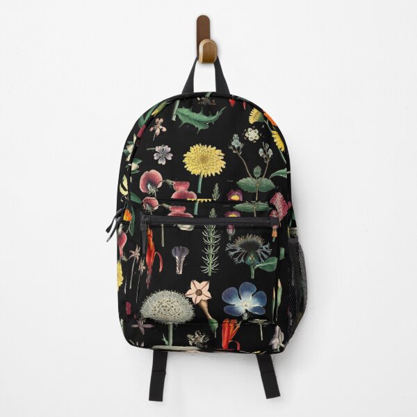 Item preview, Éclat Botanique Collection Vintage modern 1799 Floral Garden Pattern Dark designed and sold by Coastal Garden Design Studio.