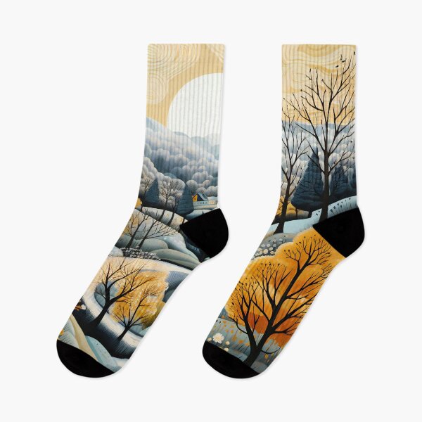 Item preview, Autumn countryside landscape 7 designed and sold by Art by Lilia.