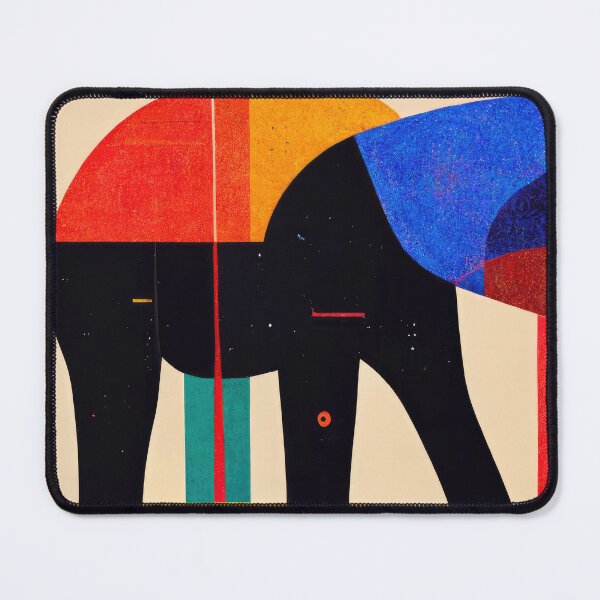 Item preview, Explore Simplistic & Minimalistic African Elephant Art designed and sold by ArtificialGenes.