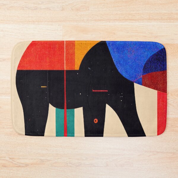 Item preview, Explore Simplistic & Minimalistic African Elephant Art designed and sold by ArtificialGenes.