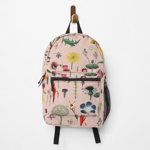 Item preview, Éclat Botanique Collection Vintage modern 1799 Floral Garden Pattern Pink designed and sold by Coastal Garden Design Studio.