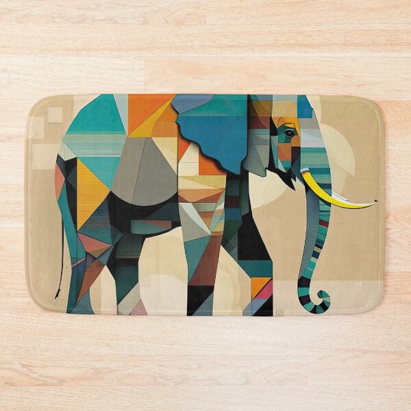 Item preview, Explore Simplistic & Minimalistic African Elephant Art designed and sold by ArtificialGenes.