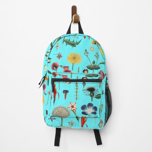 Item preview, Éclat Botanique Collection Vintage modern 1799 Floral Garden Pattern Blue designed and sold by Coastal Garden Design Studio.